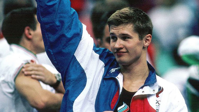 Алексей Немов на Олимпиаде-1996