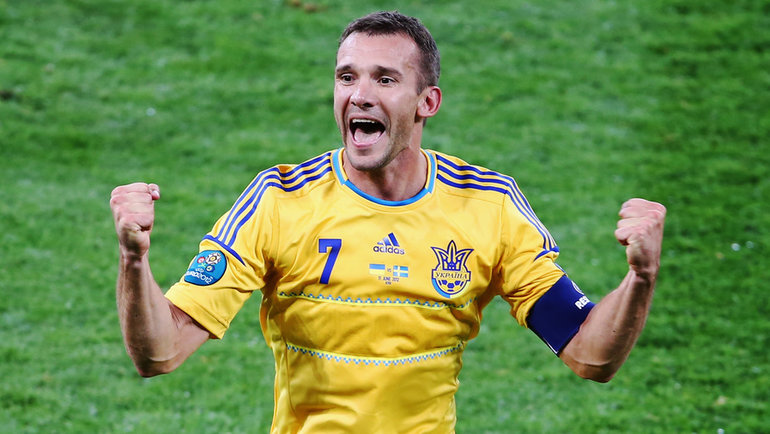 Андрей Шевченко - лучший бомбардир в истории сборной Украины