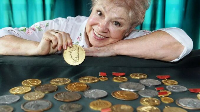 Лариса Латынина - рекордсменка среди женщин по олимпийским медалям