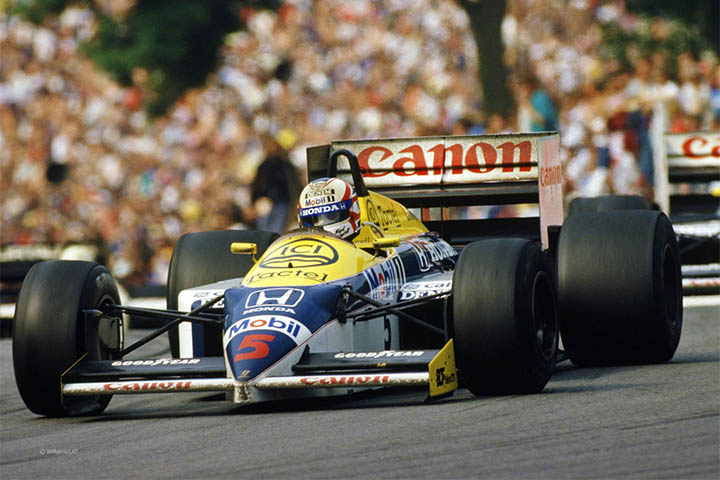Найджел Мэнселл – пилот Williams Honda (1986)