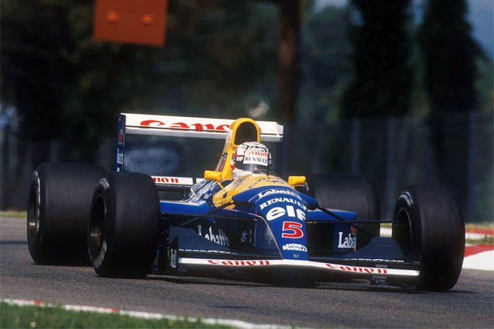 Найджел Мэнселл – пилот Williams Renault (1992)
