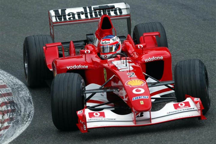 Рубенс Баррикелло - пилот Ferrari (2002)