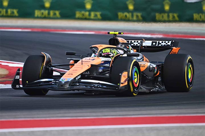 Ландо Норрис - пилот McLaren (2024)
