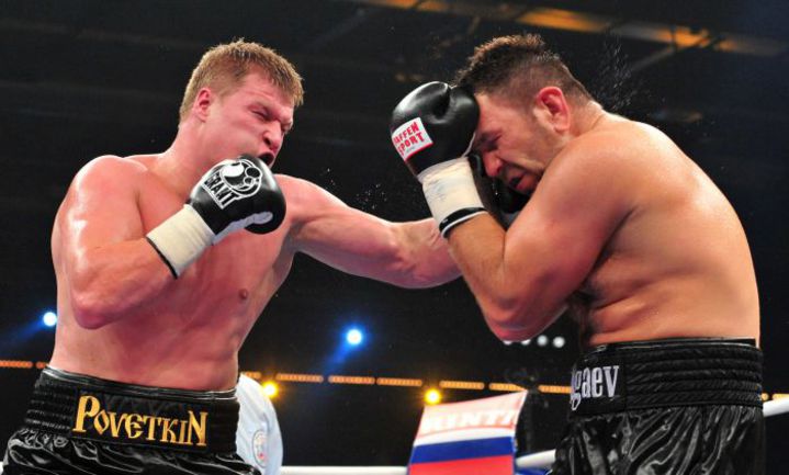 Победив Руслана Чагаева, Александр Поветкин стал чемпионом мира по версии WBA
