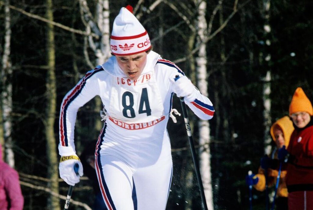 Раиса Сметанина на чемпионате СССР-1979