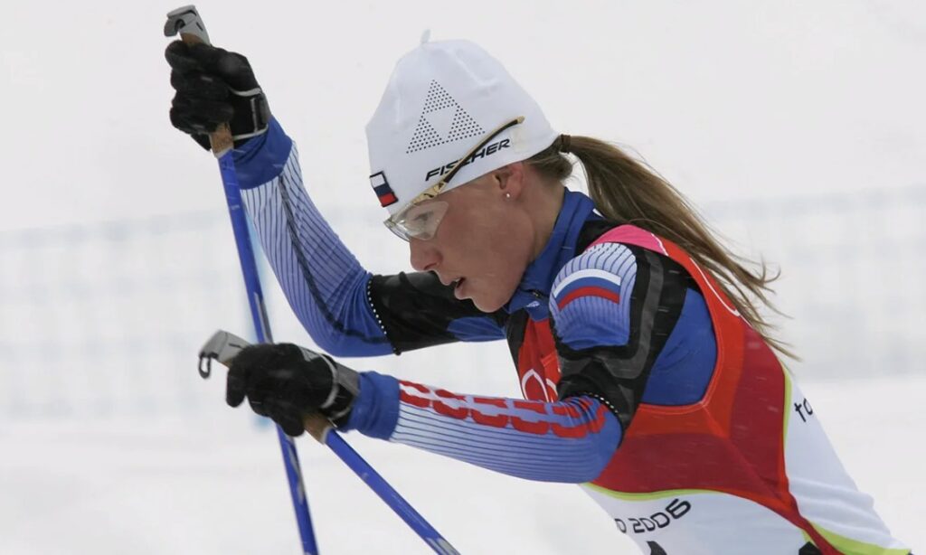 Юлия Чепалова на Олимпиаде 2006 года