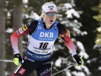 Марте Олсбю-Ройселанн на чемпионате мира-2020