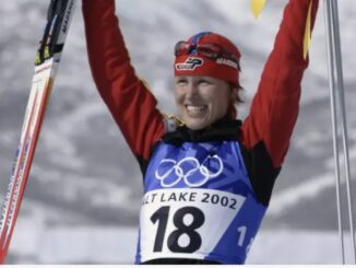 Кати Вильхельм - олимпийская чемпионка 2002 года в спринте