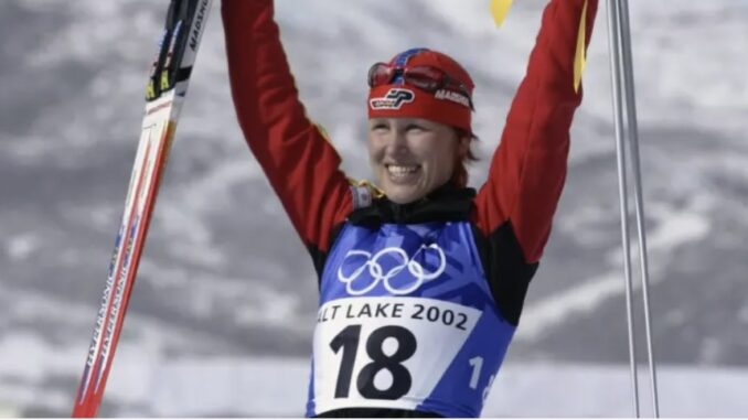 Кати Вильхельм - олимпийская чемпионка 2002 года в спринте
