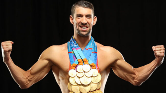 Майкл Фелпс – 23-кратный олимпийский чемпион