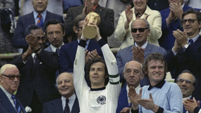 Франц Беккенбауэр - чемпион мира 1974 года
